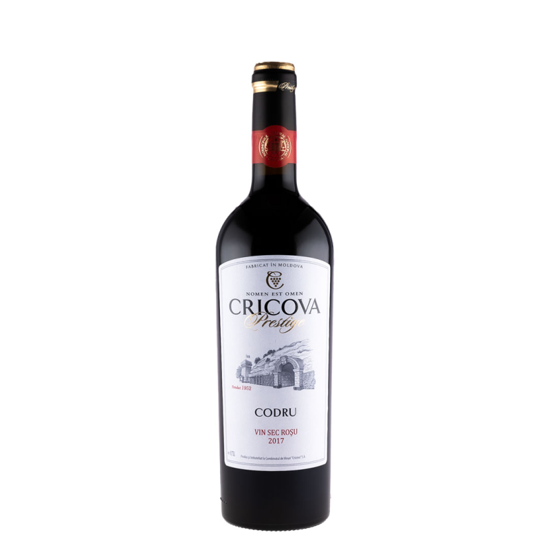 Vin Cricova Prestige Codru, Rosu Sec, 0.75 l