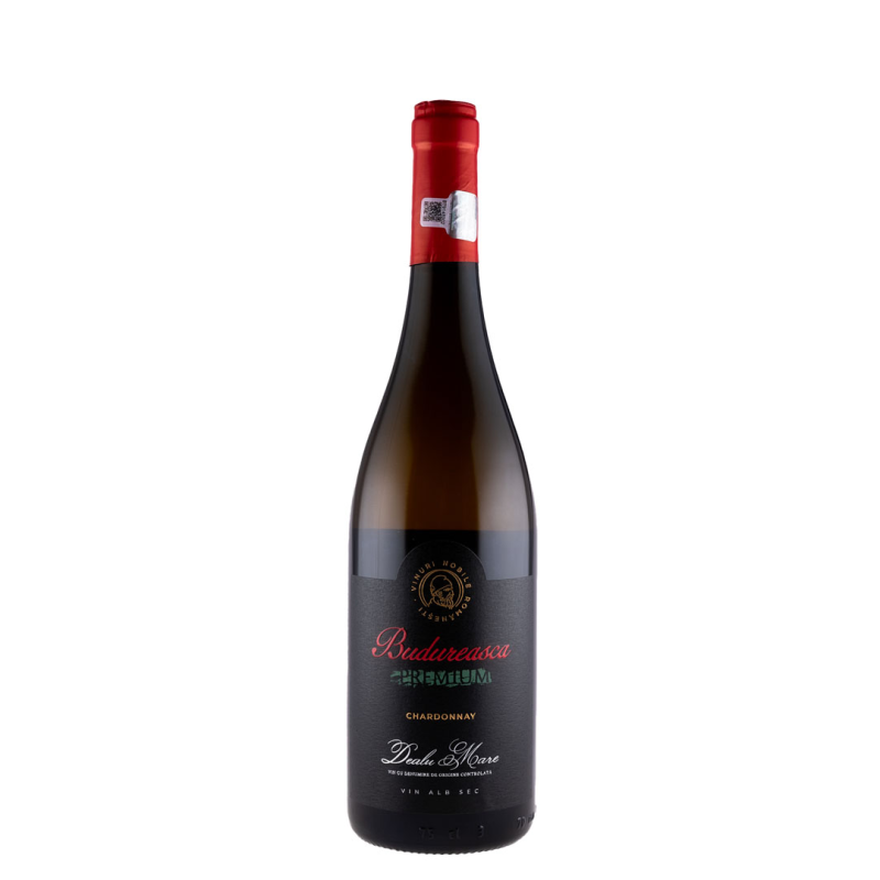 Vin Budureasca Premium Chardonnay, Alb Sec, 0.75 l