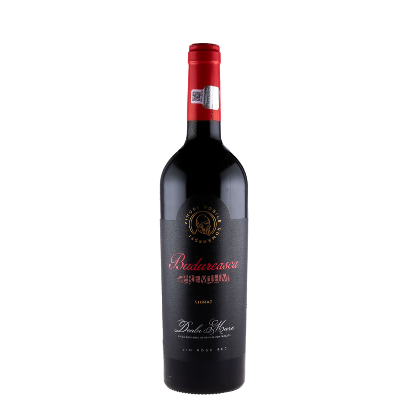 Vin Budureasca Premium Shiraz, Rosu Sec, 0.75 l