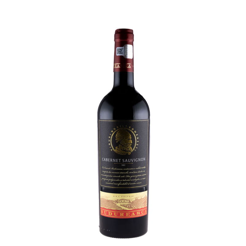 Vin Budureasca Premium Cabernet Sauvignon, Rosu Sec, 0.75 l
