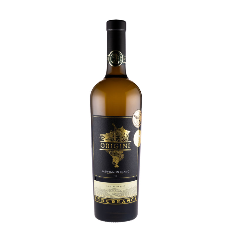 Vin Budureasca Origini Sauvignon Blanc, Alb Sec, 0.75 l