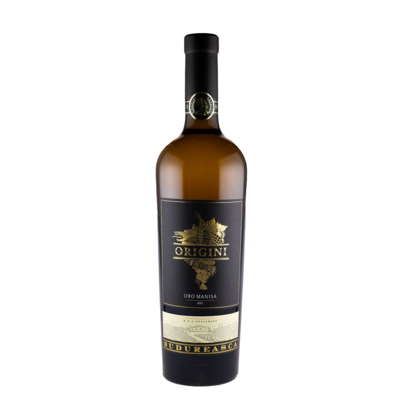 Vin Budureasca Oro Manisa, Alb Sec, 0.75 l