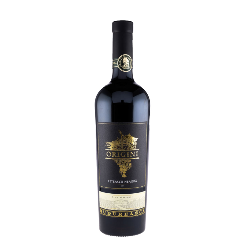 Vin Budureasca Origini Feteasca Neagra, Rosu Sec, 0.75 l