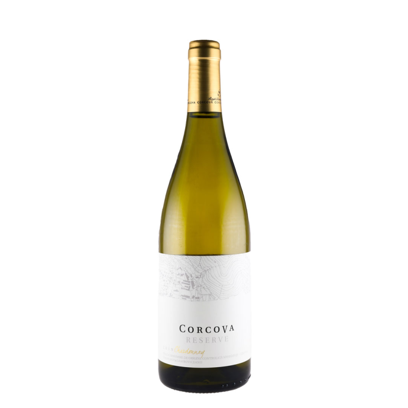 Vin Corcova Reserve Chardonnay, Alb Sec, 0.75 l