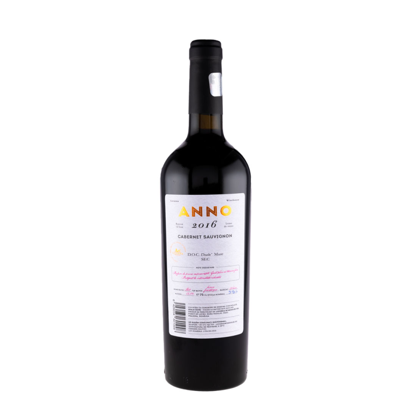 Vin Licorna Anno Cabernet Sauvignon, Rosu Sec, 0.75 l