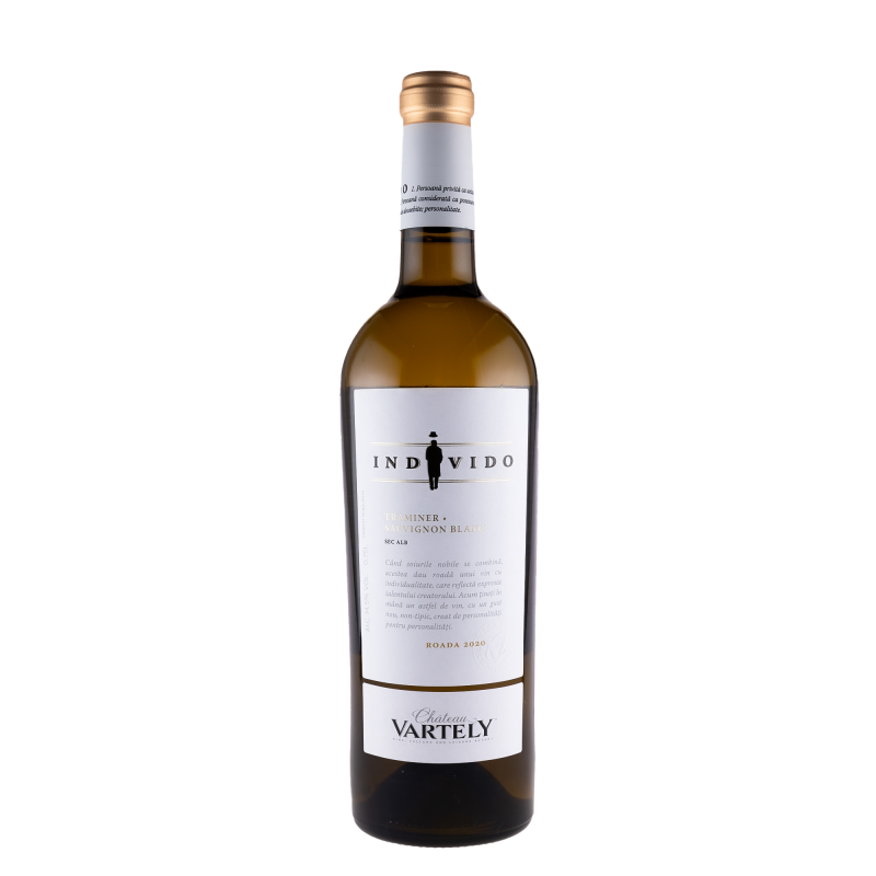 Vin Chateau Vartely Individo Traminer Sauvignon Blanc, Alb Sec, 0.75 l