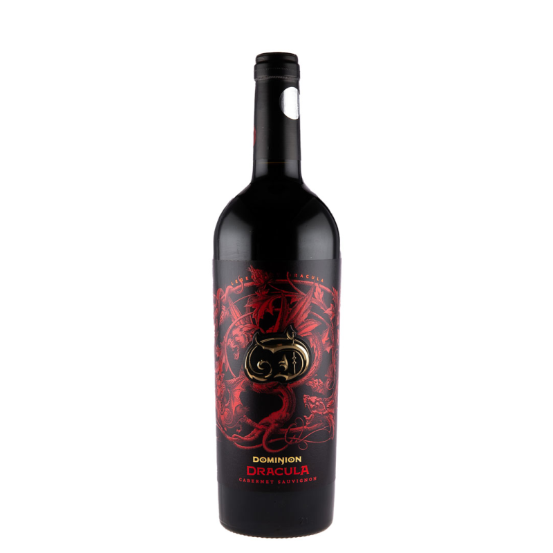 Vin Dominion Dracula Cabernet Sauvignon, Rosu Sec, 0.75 l