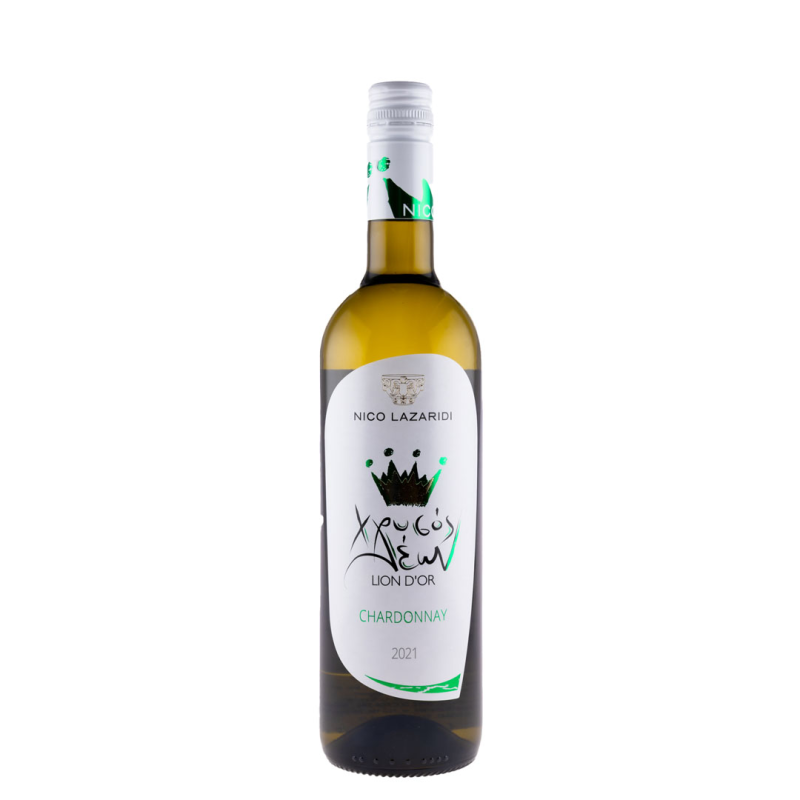 Vin Nico Lazaridi Lion D'Or Chardonnay, Alb Sec, 0.75 l