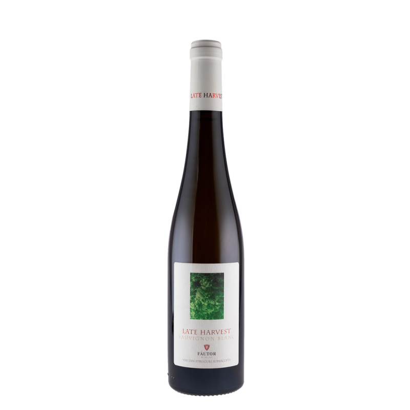 Vin Fautor Late Harvest Sauvignon Blanc, Alb Dulce, 0.5 l