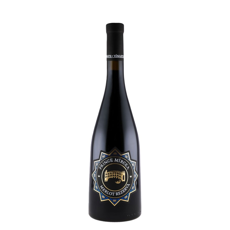 Vin Prince Mircea Merlot Rezerva Vinarte, Rosu Sec, l Oferta