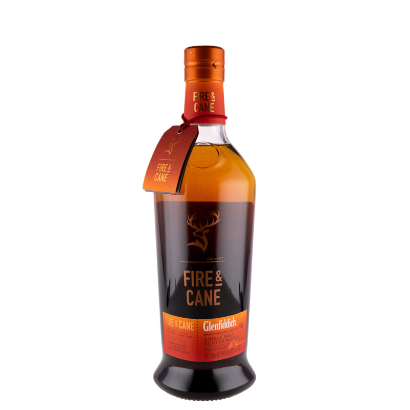 Whisky Fire and Cane Glenfiddich, Single Malt 43%, 0.7 l