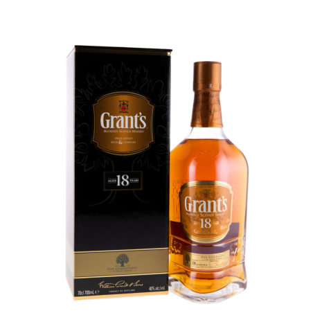 Whisky Grant's 18 Ani, 40%, 0.7 l...