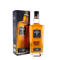 Whisky Label 5, Blended 12 Ani, 40%, 0.7 l