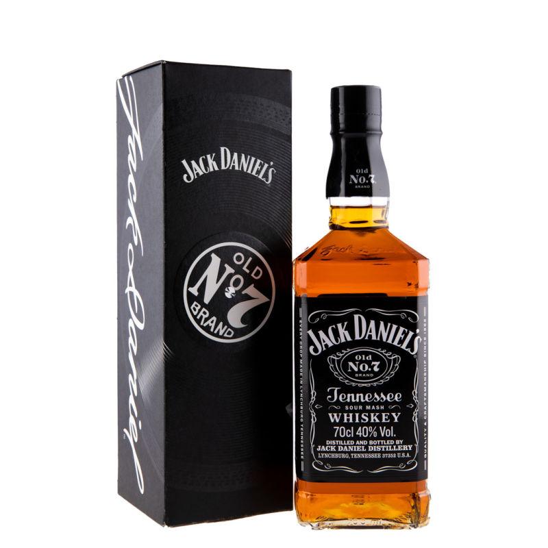 Whisky Jack Daniel's, Cutie Muzicala Cadou, 0.7 l