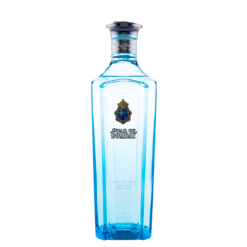 Gin Star of Bombay Dry Gin 48%, 0.7 l, Bombay Sapphire