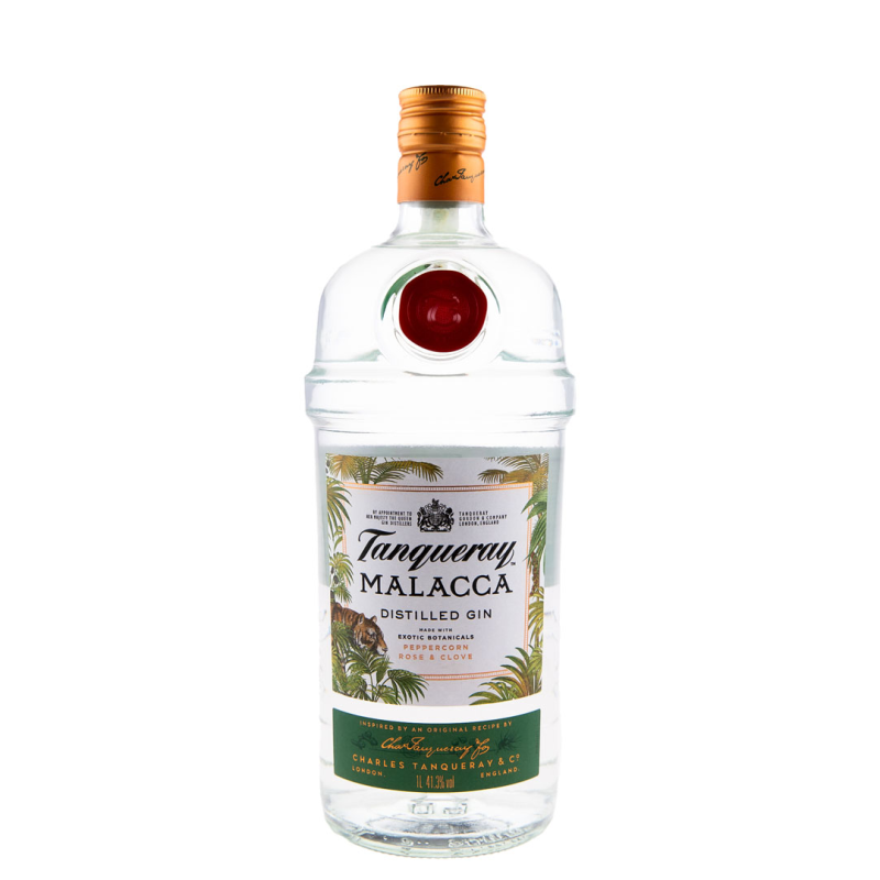 Gin Tanqueray Malacca 41.3%, 1 l