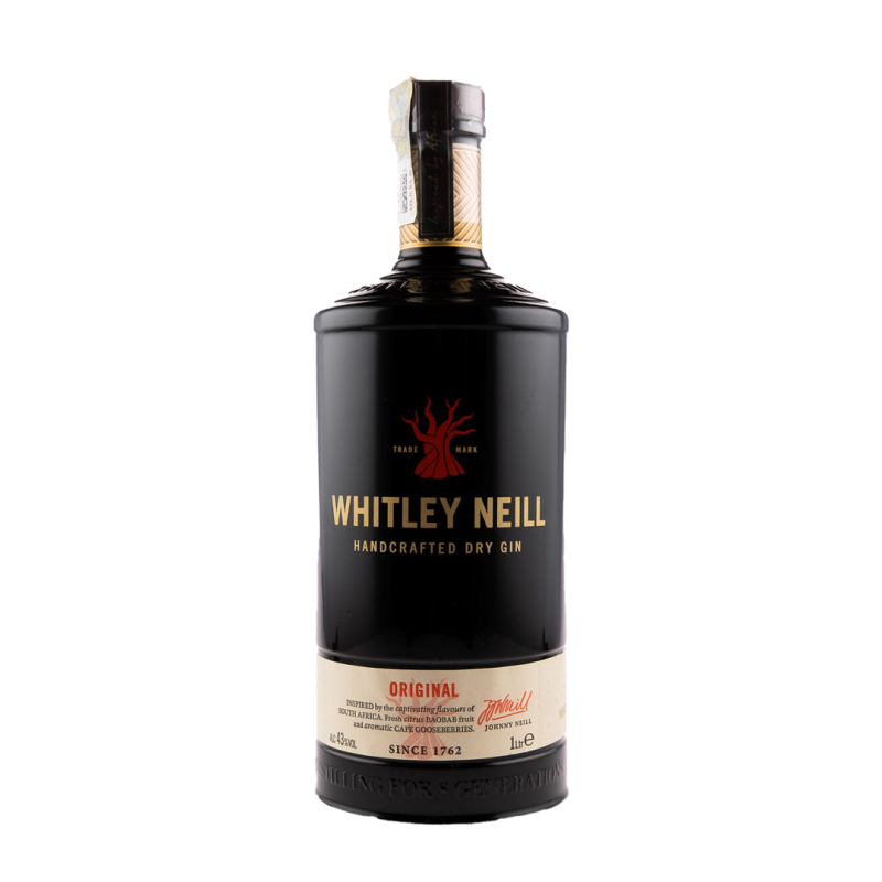 Gin Whitley Neill Original Dry Gin, 43%, 1 l