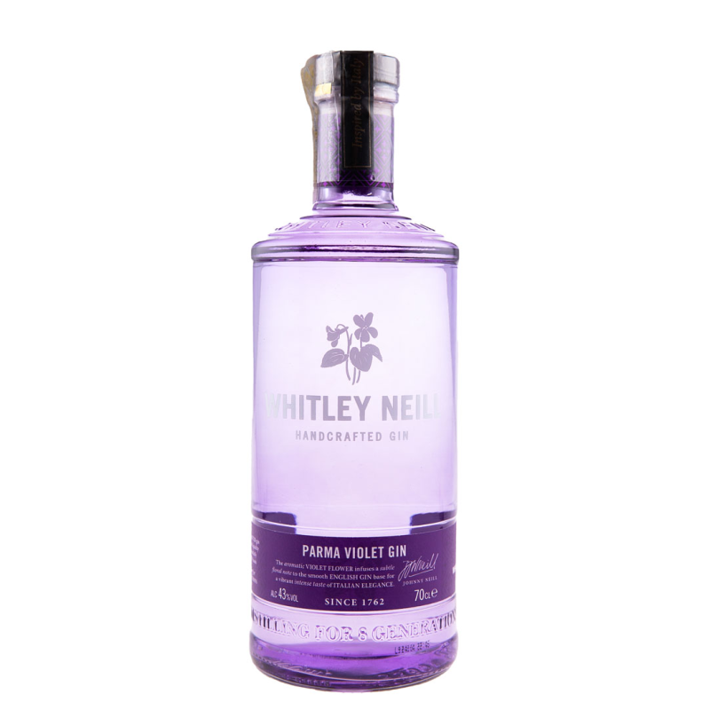 Gin Whitley Neill cu Violete de Parma, 43%, 0.7 l