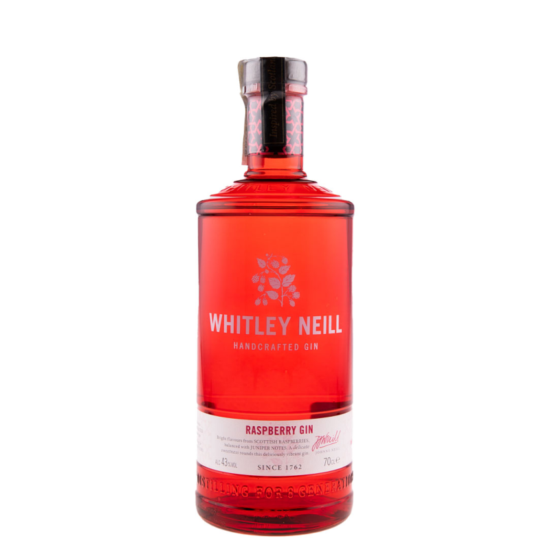 Gin Whitley Neill cu Zmeura, 43%, 0.7 l