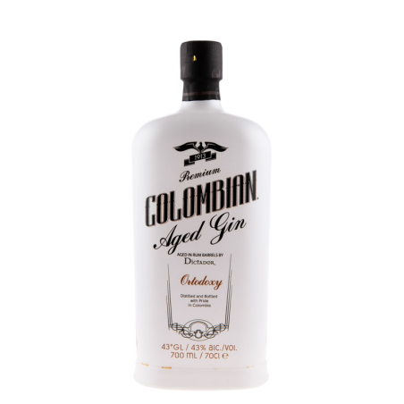 Rom Dictador Ortodoxy Colombian Aged Gin, 43%, 0.7 l...