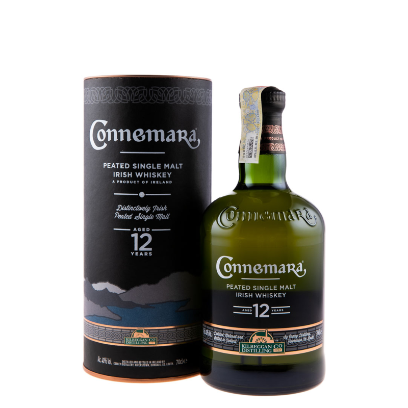 Whisky Connemara 12 Ani, Single Malt 40%, 0.7 l