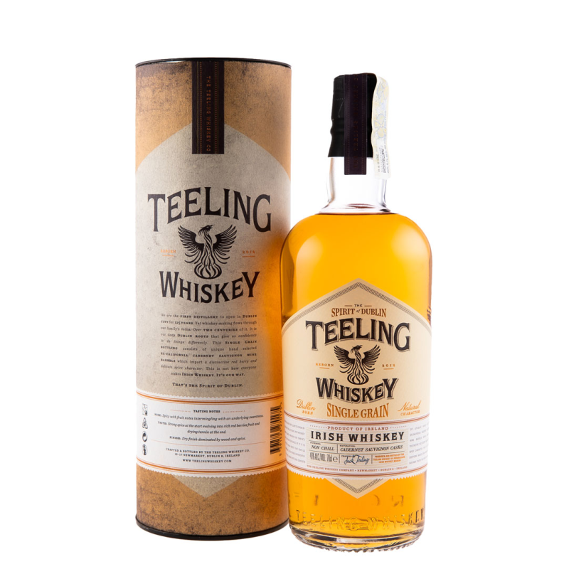 Whisky Teeling, Single Grain, 46%, 0.7 l
