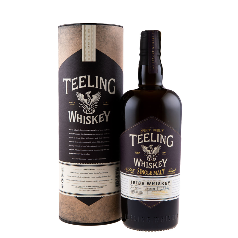 Whisky Teeling, Single Malt, 46%, 0.7 l