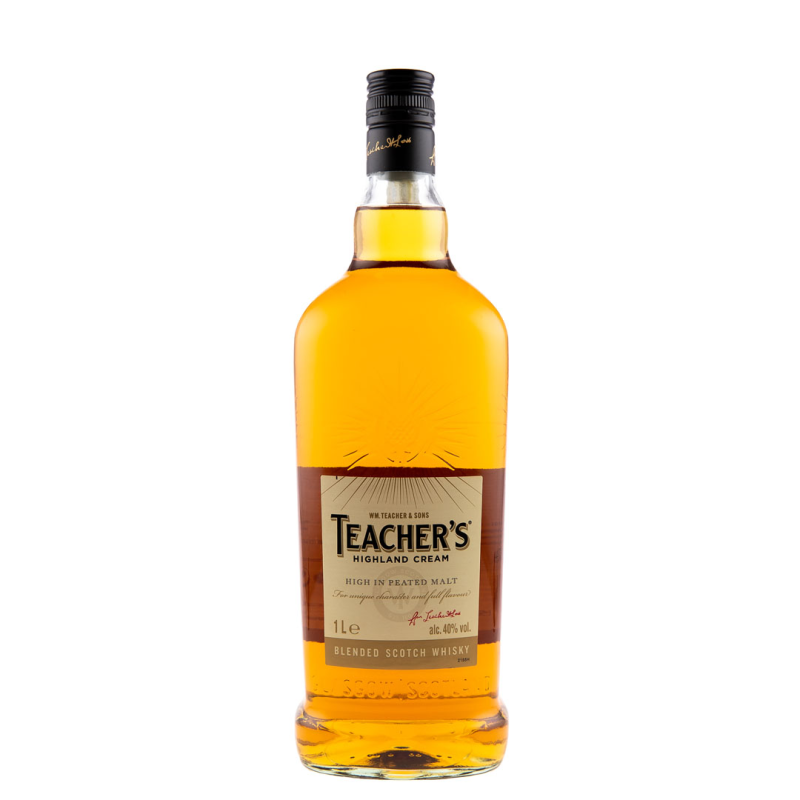 Whisky Teacher's, Blended 40%, 1 l