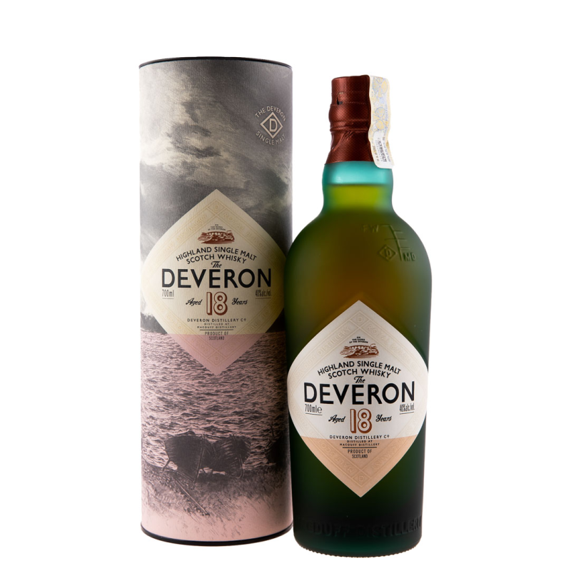 Whisky Glen Deveron 18 Ani, 40%, 0.7 l
