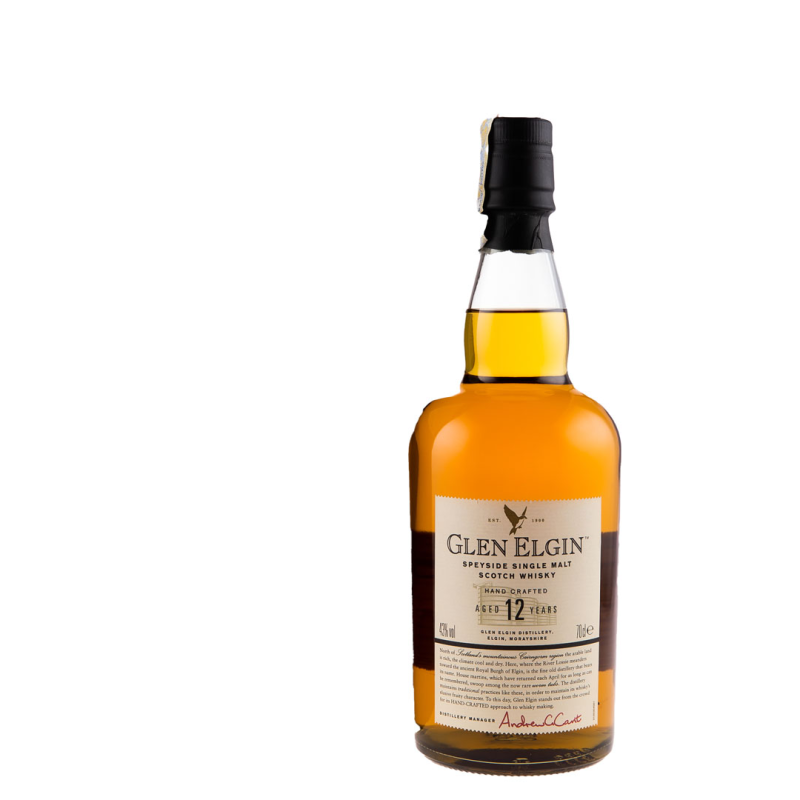 Whisky Glen Elgin 12 Ani, Single Malt, 43%, 0.7 l