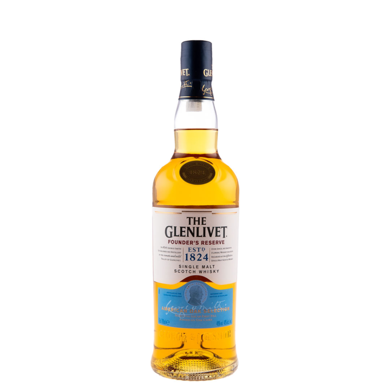 Whisky The Glenlivet Founders Reserve, Single Malt 40%, 0.7 l