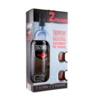 Vodka Tazovsky 40%, 1 l + 2...