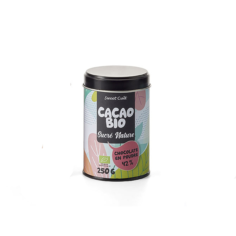 Pudra Ciocolata Calda Bio, 42%, Cacao, 250 g, Sweet Cult