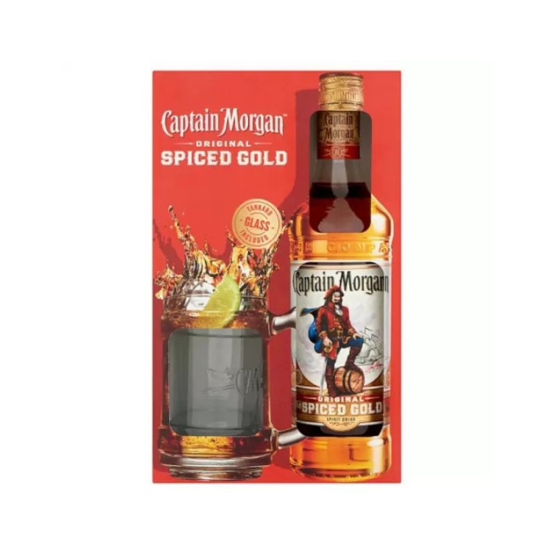 Rom Captain Morgan Spiced Gold, 35%, 0.7 l