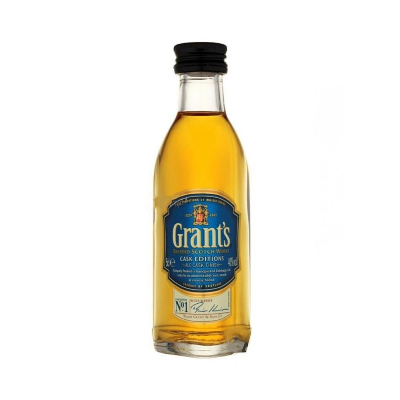 Whisky Grant's Ale Cask, 40 % Alcool, 50 ml