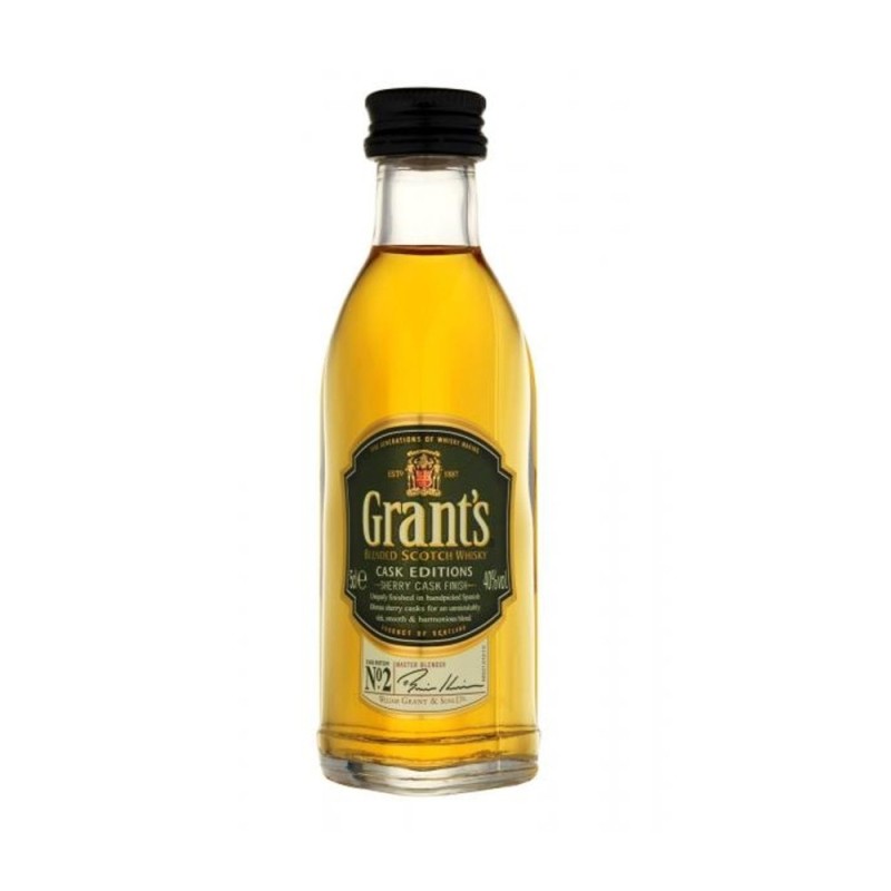 Whisky Grant's Sherry Cask, 40 % Alcool, 50 ml