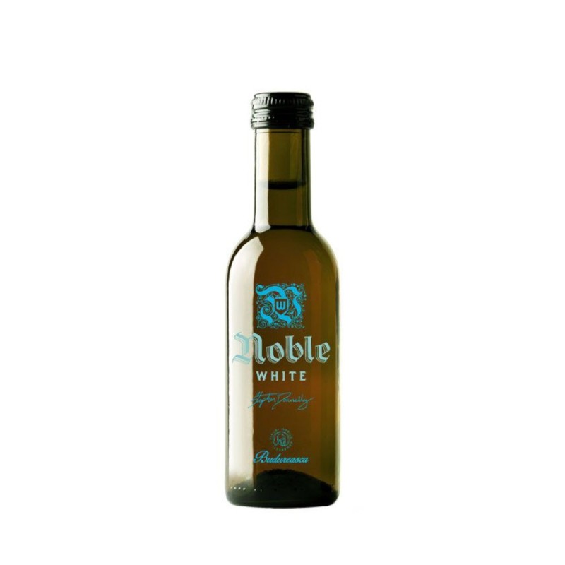 Vin Budureasca Noble White, Alb Sec, 187 ml