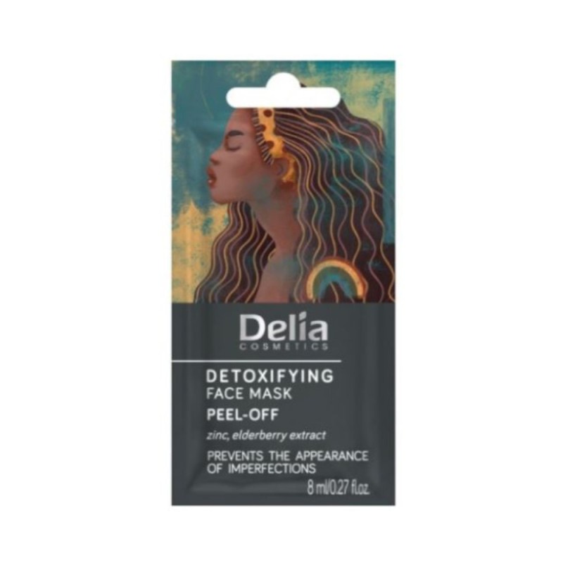Masca de Fata Detoxifianta Peel Off, Delia 8 ml