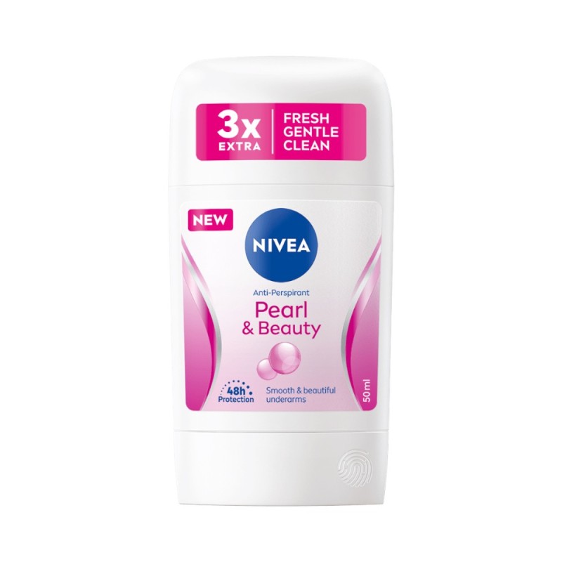Deodorant Stick pentru Femei, Nivea Pearl&Beauty, 50 ml