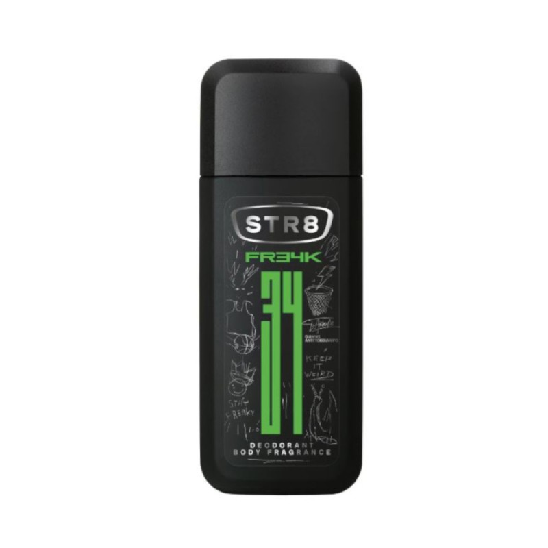 Deodorant Parfumat pentru Corp, STR8 FR34K, 75 ml