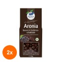 Set 2 x Fructe de Aronia Bio Glazurate cu Ciocolata, 200 g Aronia Original