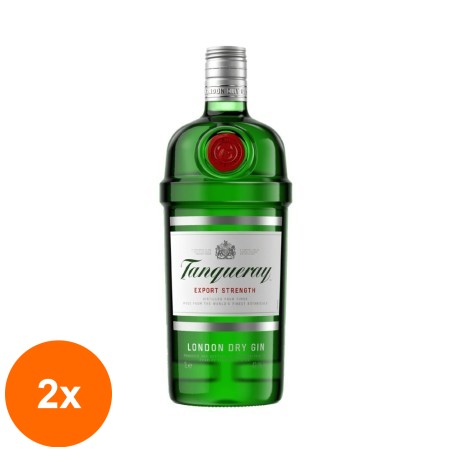 Set 2 x Gin Tanqueray Dry, 47.3 % Alcool, 0.2 l...