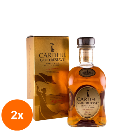 Set 2 x Whisky Cardhu, Gold Reserve, Single Malt, 40%, 0.7 l...
