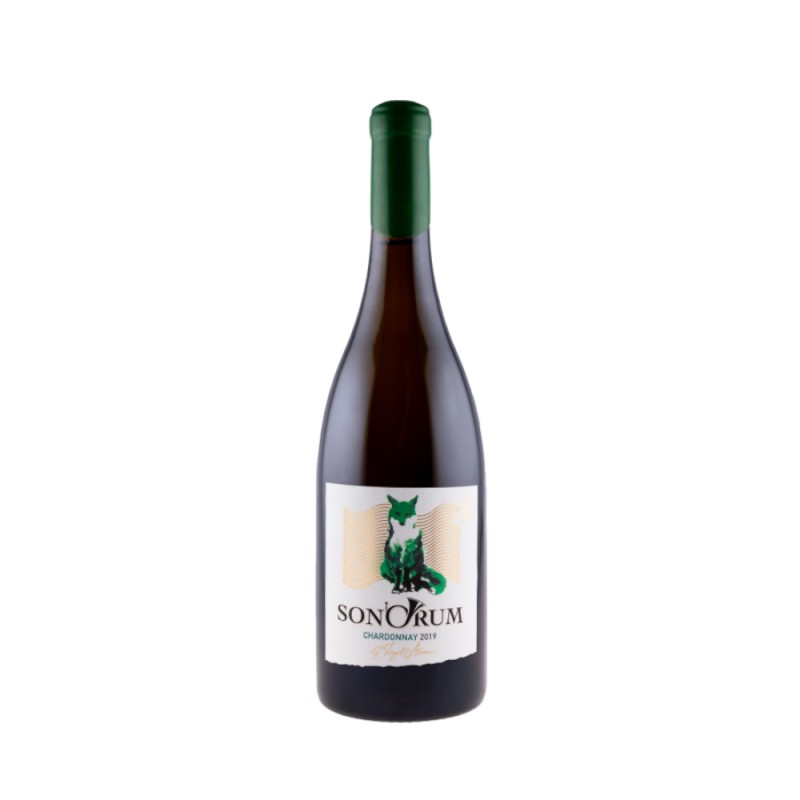 Vin Sonorum Chardonnay Gramofon Wine, Alb Sec, 0.75 l