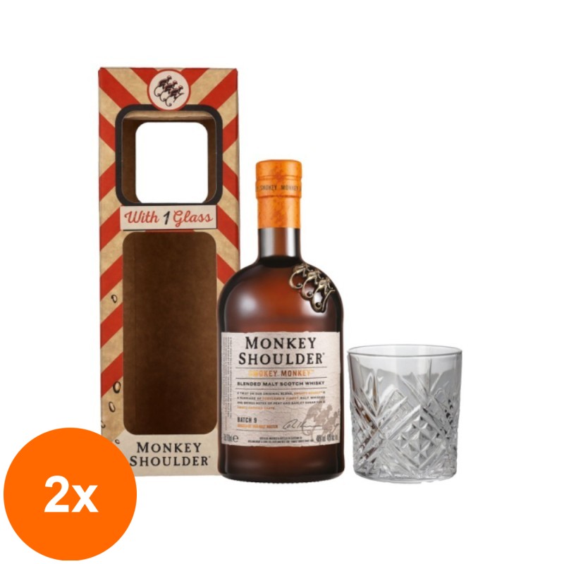 Set 2 x Whisky Monkey Shoulder, 0.7 l