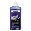 Polish cu Ceara pentru Culoarea Albastra, Polish&Wax Nanopro, 250 ml, Sonax