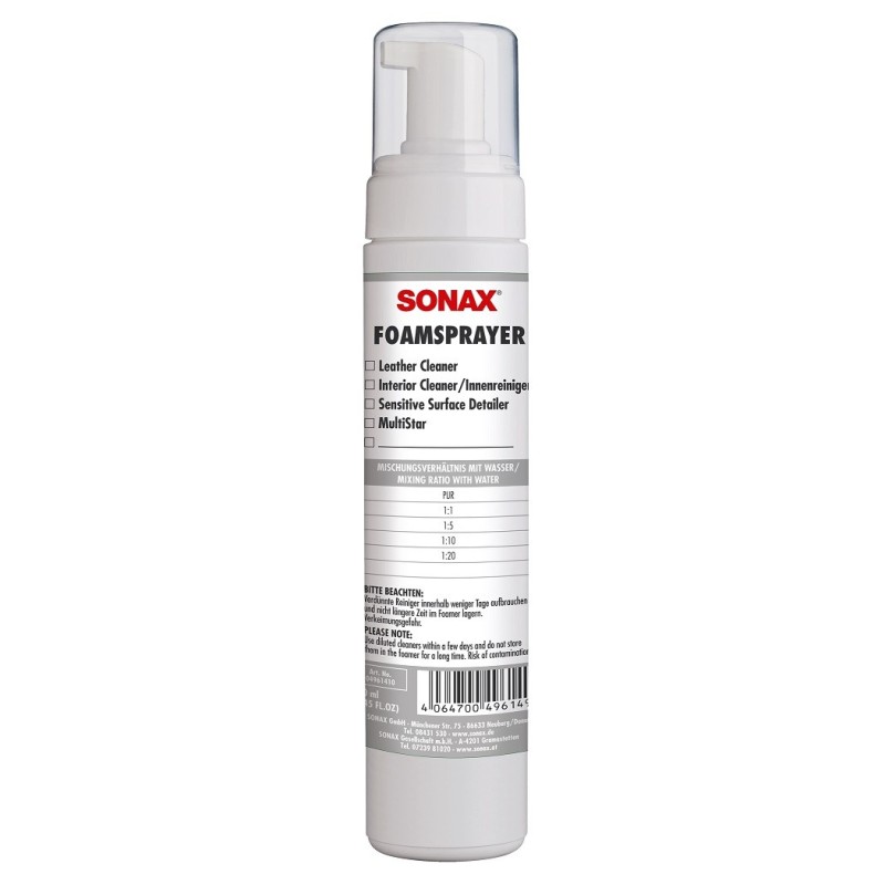 Pulverizator pentru Solutie Spuma, 250 ml, Sonax