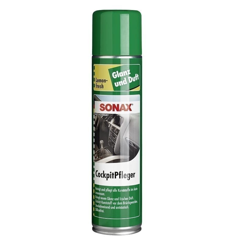 Spray pentru Intretinerea Suprafetelor Interioare din Plastic, Lemon-Fresh, 400 ml, Sonax
