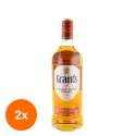 Set 2 x Whisky Grant's Rum Cask, 40%, 0.7 l