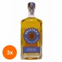 Set 3 x Whisky Samuel Gelston'S, Single Malt Irish, 40% Alcool, 0.7 l